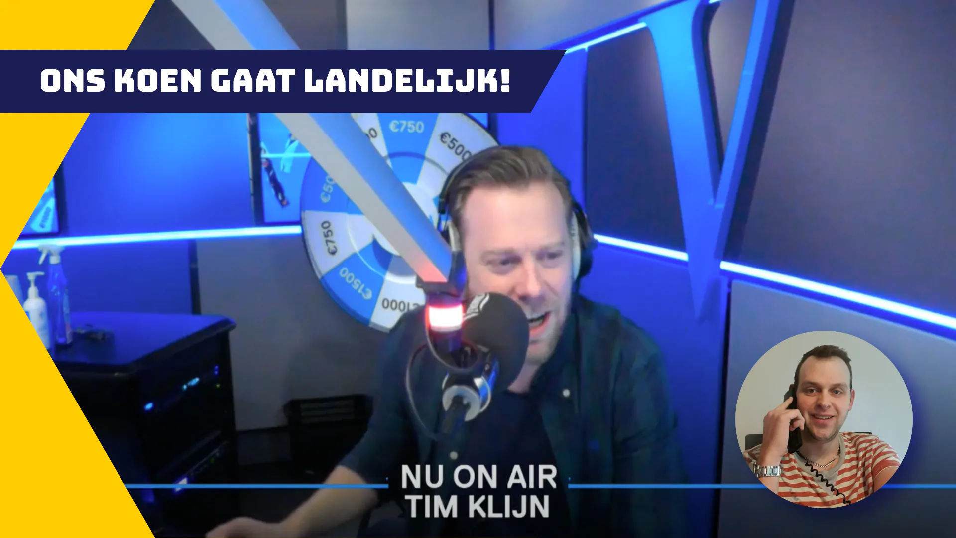 Koen bij radio Veronica