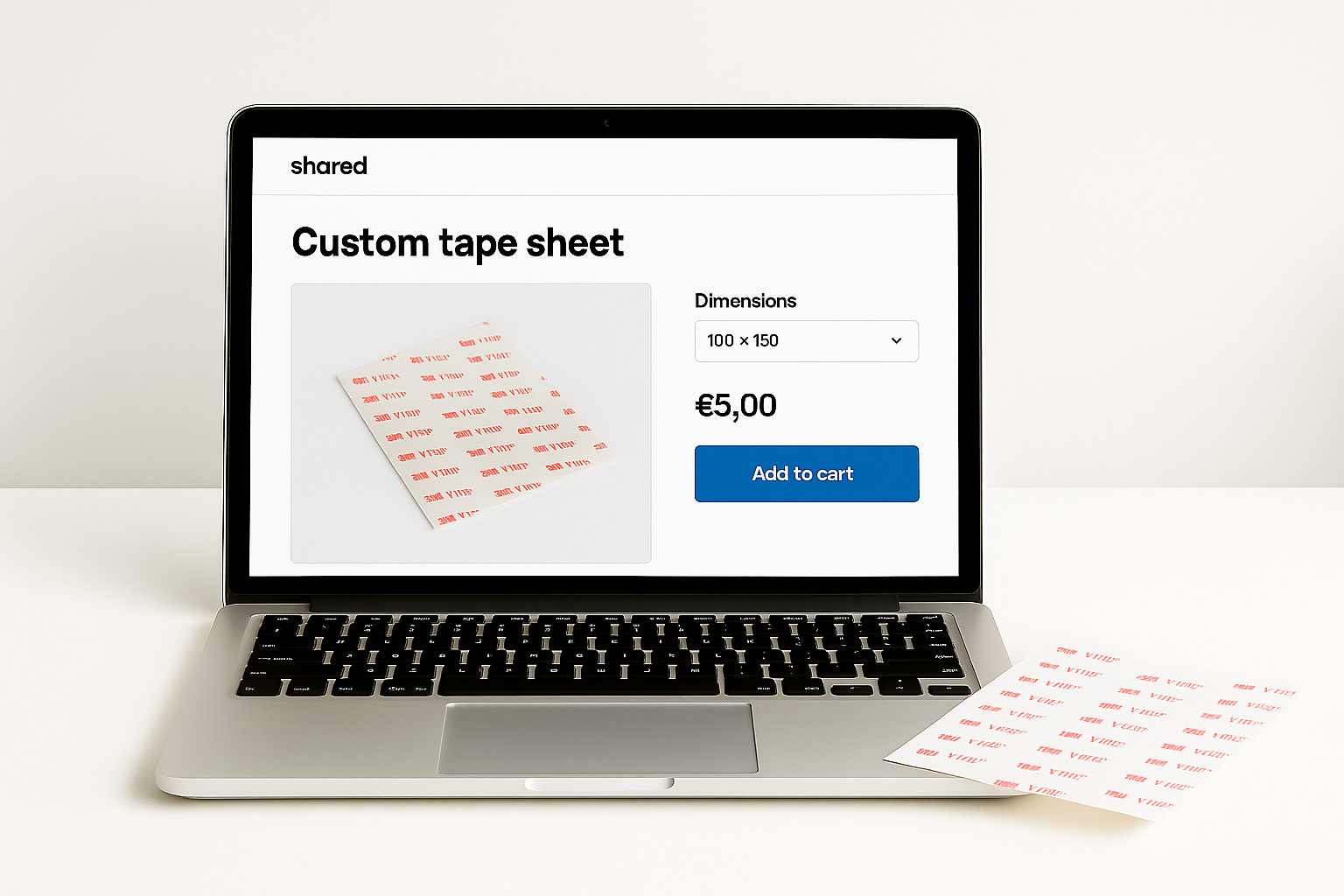 laptop with sheets
