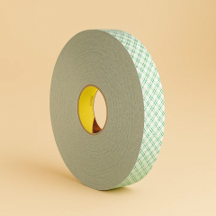 3M 4032 Doppelseitige Urethaan Schaumklebeband weiß 50 mm x 66 m - Standardgröße