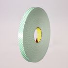 3M 4008 Doppelseitiges PU-Schaumband weiß 19 mm x 33 m