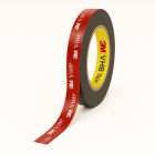 3M 5962F VHB Klebeband Schwarz 305 mm x 33 m - Standardgröße