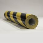 Tapir RK 728 Enkelzijdige PV1 PE linnen tape geel/zwart - maatwerk