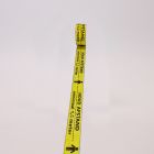 Tapir Enkelzijdige vloerbelijning geel/zwart houd afstand 50 mm x 33 m - standaardafmeting
