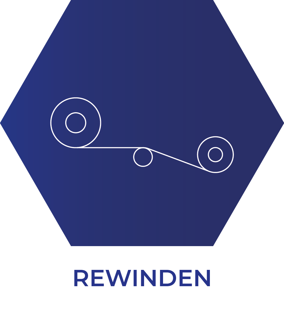 Rewinden van tape
