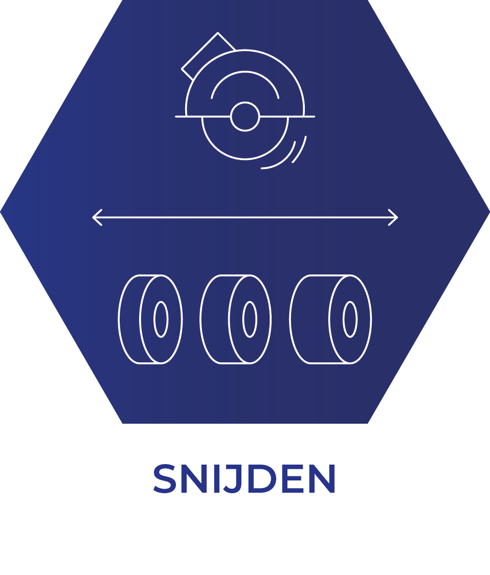 Snijden van tape