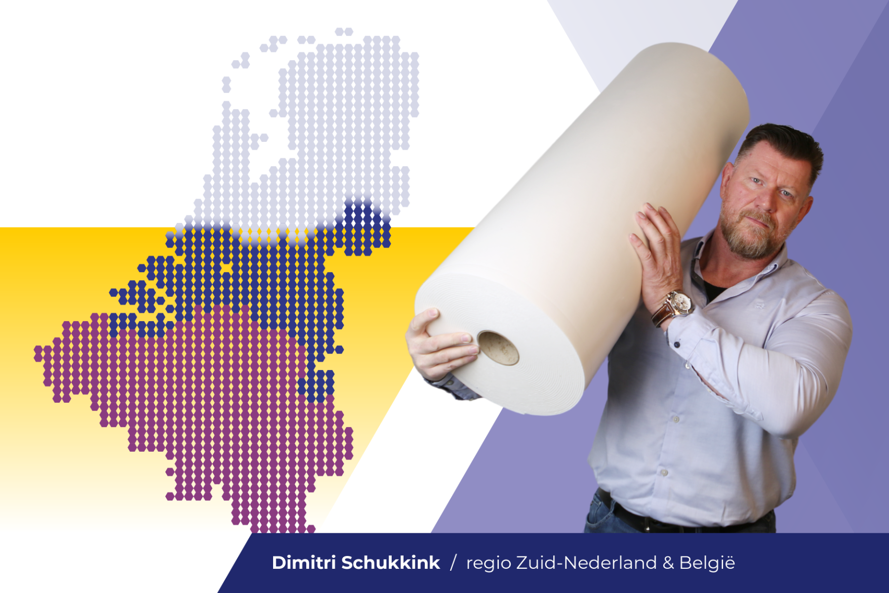 Dimitri Schukkink, accountmanager Zuid-Nederland & België