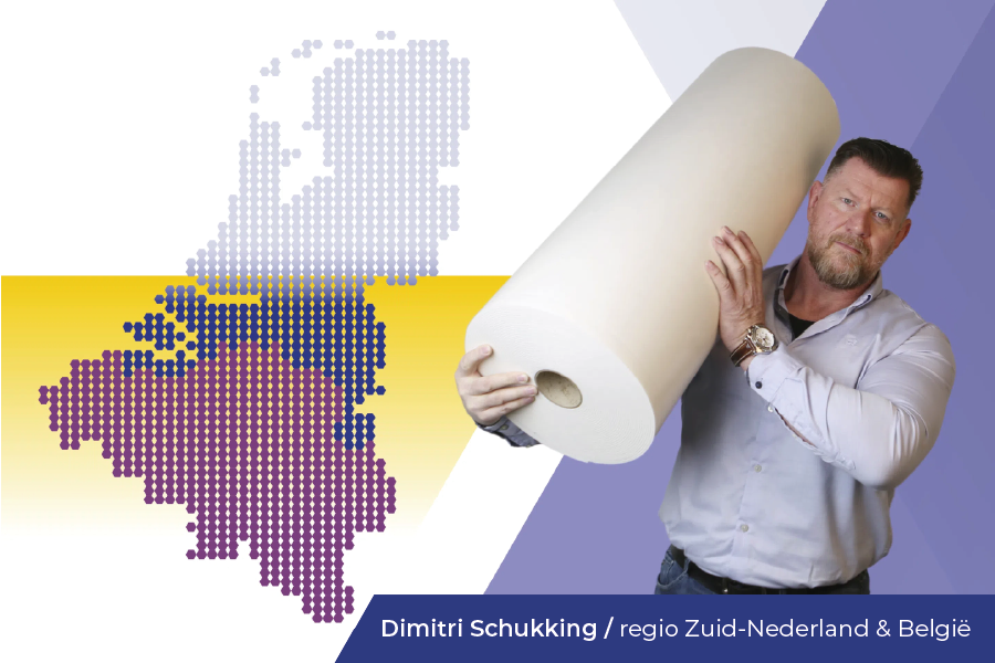 Dimitri Schukkink, accountmanager Zuid-Nederland & België