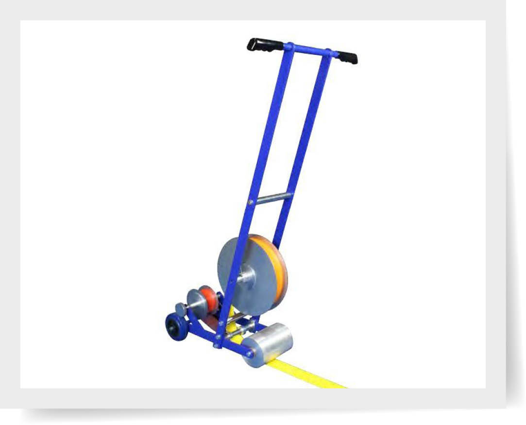 Tapir vloertape aanbreng machine (te koop of te huur)